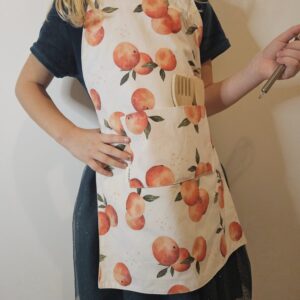 Tablier de cuisine aux Motifs d'Oranges (2/7 ans)